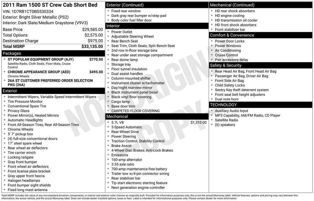 ram ram 1500 pickup 2011 1D7RB1CT0BS530334 image ram ram 1500 pickup 2011 1D7RB1CT0BS530334 image